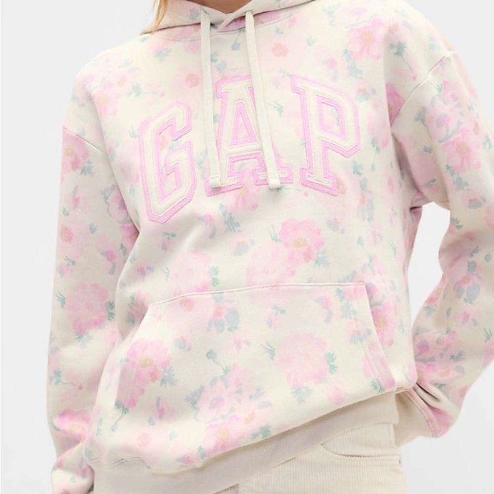 GAP Pastel Floral Hoodie